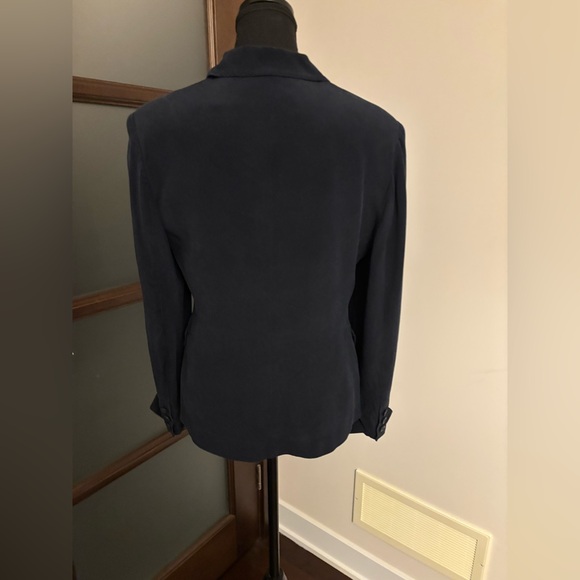 Navy Blue Blazer size 6 Nygard - Picture 7 of 7